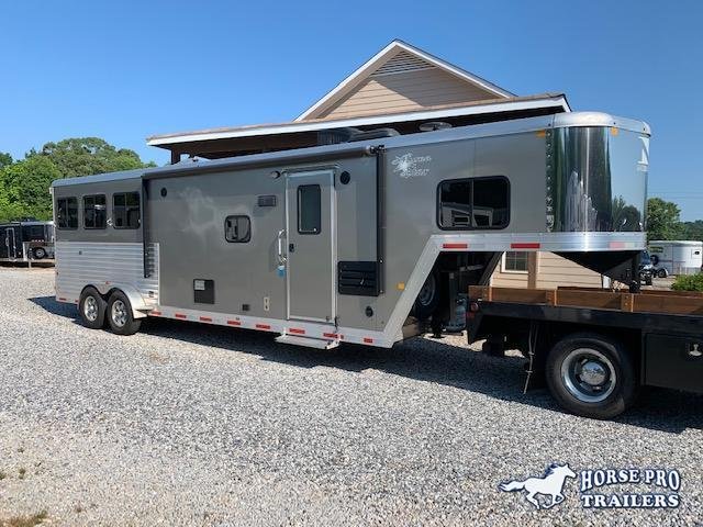 2017 Merhow Trailers Aluma Star 7311 3 Horse 12 LQ Horse Trailer 2017 Merhow Trailers Aluma Star 7311 3 Horse 12 LQ Horse Trailer