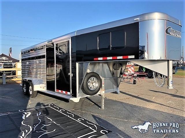 2019 Cimarron Lonestar 20' Stock Combo Gooseneck w/SWINGING CENTER GATE 2019 Cimarron Lonestar 20' Stock Combo Gooseneck w/SWINGING CENTER GATE