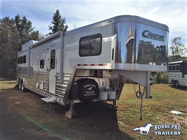 2019 Cimarron Norstar 3 Horse 14'6 Outback Living Quarters w/Slide DUAL ENTRY & GENERATOR 2019 Cimarron Norstar 3 Horse 14'6 Outback Living Quarters w/Slide DUAL ENTRY & GENERATOR
