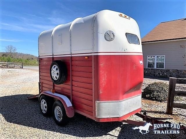 1984 Rice 2 Horse Straight Load Bumper Pull 1984 Rice 2 Horse Straight Load Bumper Pull