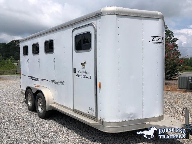 2003 Exiss 3 Horse Slant Load Bumper Pull w/Rear Tack 2003 Exiss 3 Horse Slant Load Bumper Pull w/Rear Tack