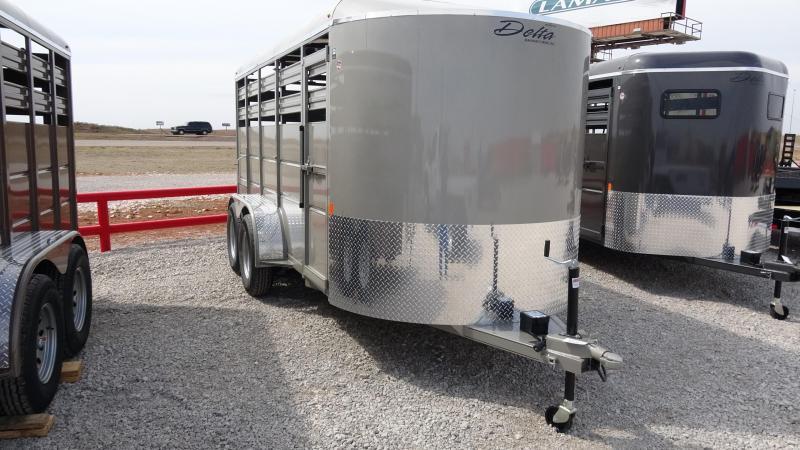 2019 Delta Manufacturing Delta 500ES 16 Tandem Axle Horse Trailer 2019 Delta Manufacturing Delta 500ES 16 Tandem Axle Horse Trailer