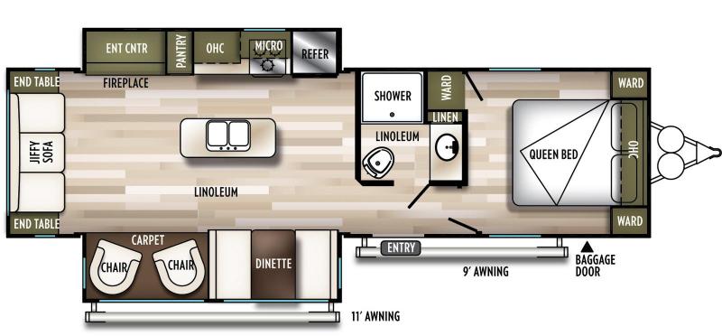 2019 Wildwood 27RE Travel Trailer 2019 Wildwood 27RE Travel Trailer