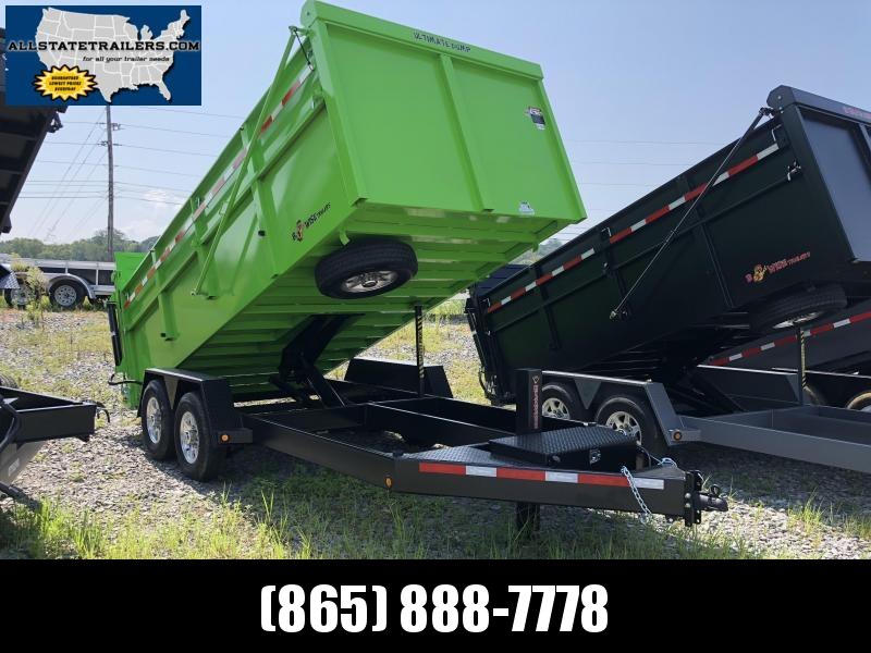 2018 B-Wise DU16-15 Dump Trailer 7 x 16 2018 B-Wise DU16-15 Dump Trailer 7 x 16