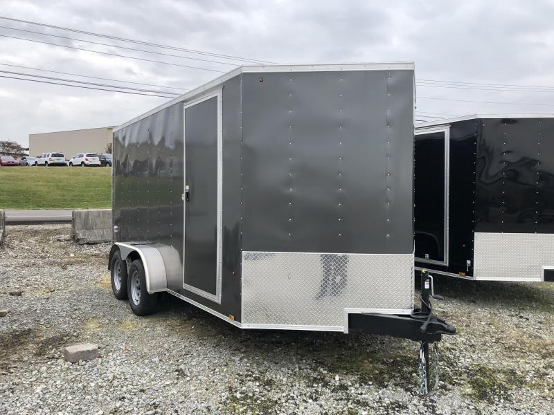 2019 Look Trailers EWLC7X14TE2 (7 X 14) Element Ramp Door V-Nose Cargo / Enclosed Trailer 2019 Look Trailers EWLC7X14TE2 (7 X 14) Element Ramp Door V-Nose Cargo / Enclosed Trailer