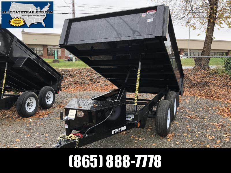 2019 Bri-Mar DTR610D-10 6 x 10 Deckover Dump Trailer 2019 Bri-Mar DTR610D-10 6 x 10 Deckover Dump Trailer