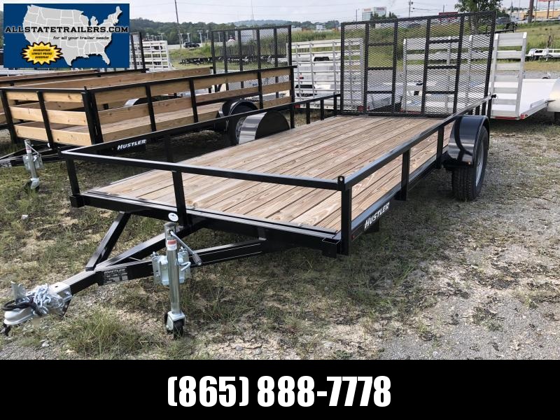 2019 Hustler U1478-15 Utility Trailer 6'6" x 14 2019 Hustler U1478-15 Utility Trailer 6'6" x 14
