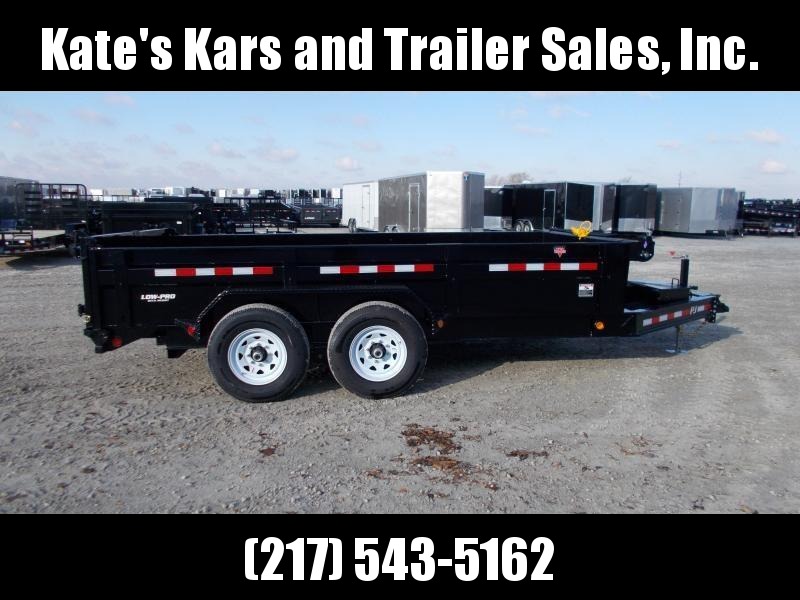 *NEW* PJ 14' Dump Trailer 14000 LB GVWR LOW PRO *NEW* PJ 14' Dump Trailer 14000 LB GVWR LOW PRO
