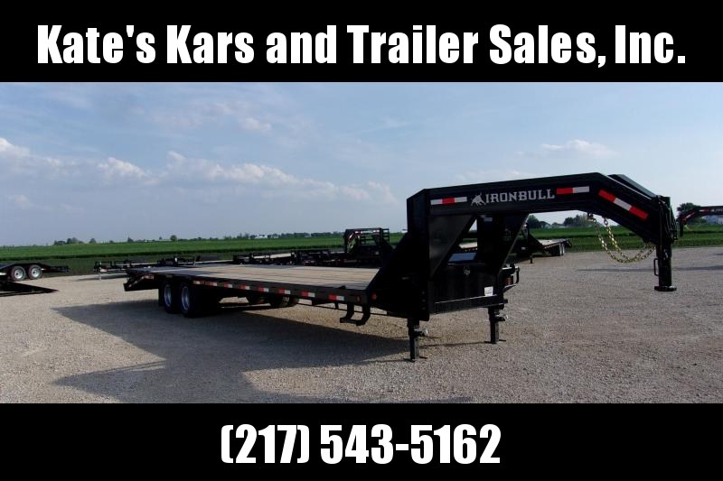 *NEW* Iron Bull 102X32' Tandem Dual Gooseneck Equipment Trailer deckover *NEW* Iron Bull 102X32' Tandem Dual Gooseneck Equipment Trailer deckover