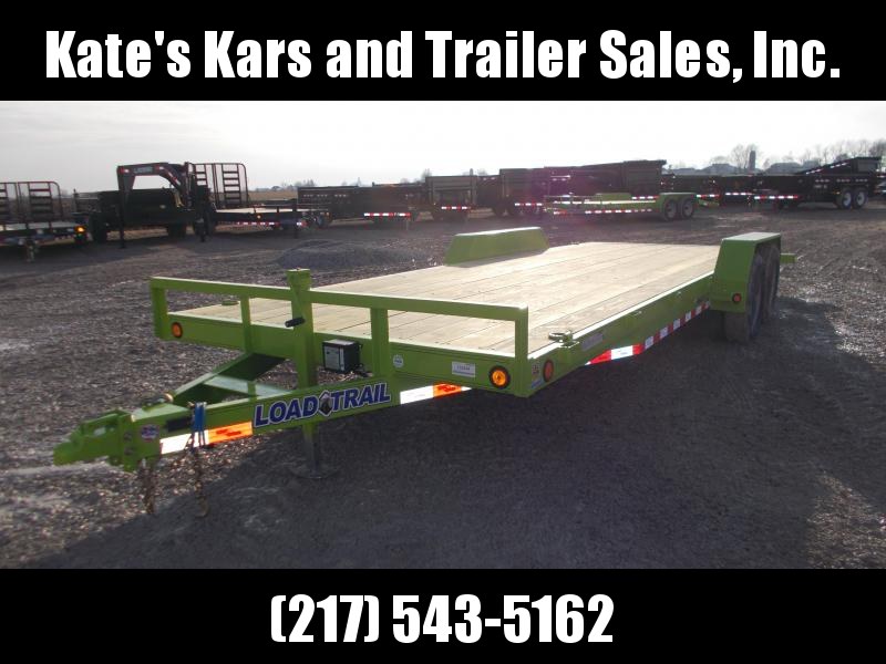 *NEW* Load Trail 22' 9990 LB Equipment Trailer SAFETY GREEN *NEW* Load Trail 22' 9990 LB Equipment Trailer SAFETY GREEN