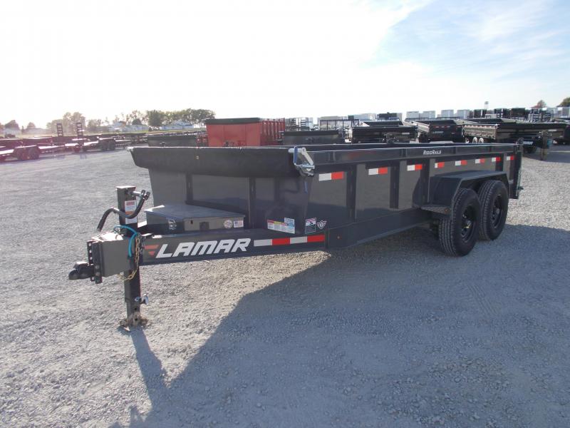 *NEW* Lamar 16' HD Dump Trailer 7GA Floor Low Pro *NEW* Lamar 16' HD Dump Trailer 7GA Floor Low Pro