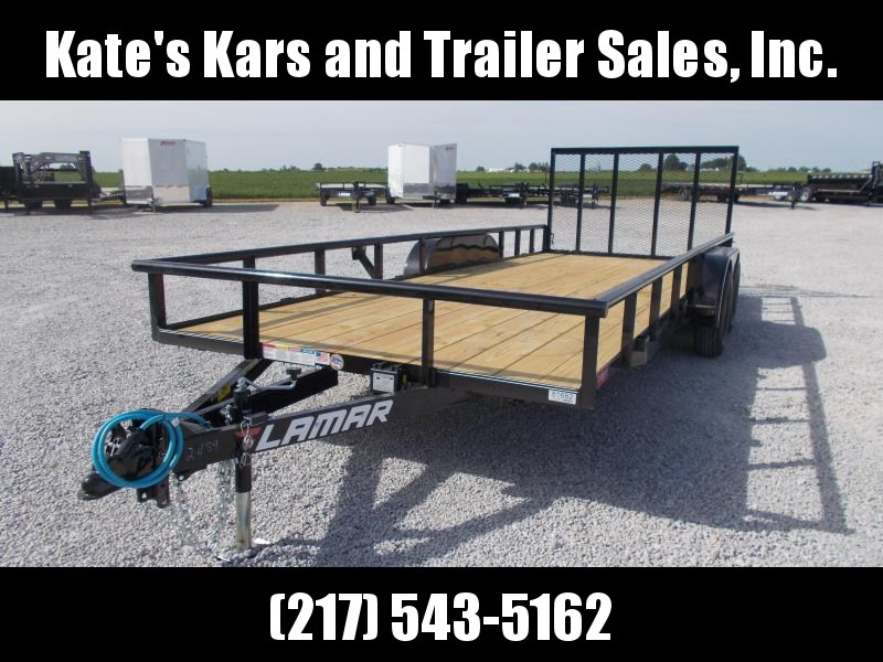 *NEW* Lamar 83X20' Pipe Top Straight Deck Utility Trailer atv utv *NEW* Lamar 83X20' Pipe Top Straight Deck Utility Trailer atv utv