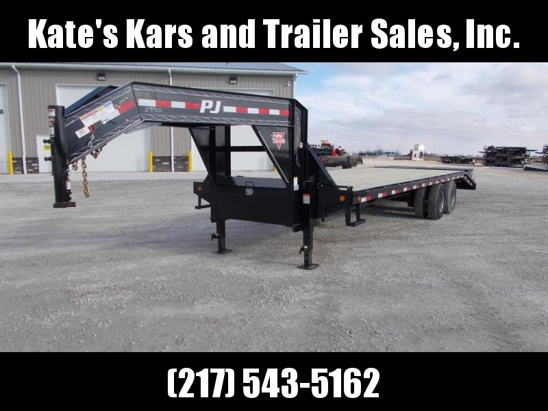 *NEW* PJ 102X28' Tandem Dual Gooseneck Trailer 25K LB GVWR *NEW* PJ 102X28' Tandem Dual Gooseneck Trailer 25K LB GVWR