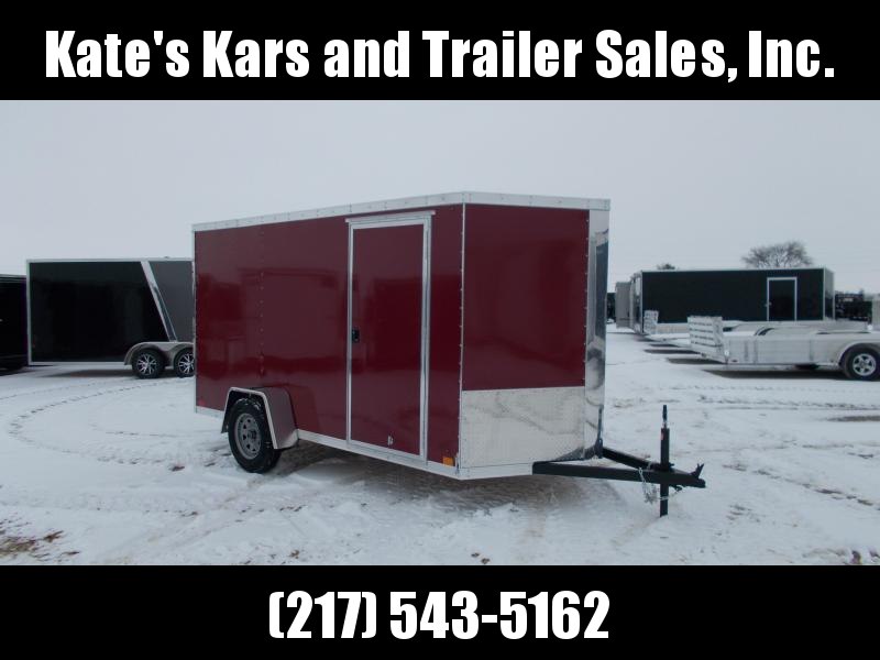 *NEW* Heavy Duty 6X12' Enclosed Trailer Cargo *NEW* Heavy Duty 6X12' Enclosed Trailer Cargo
