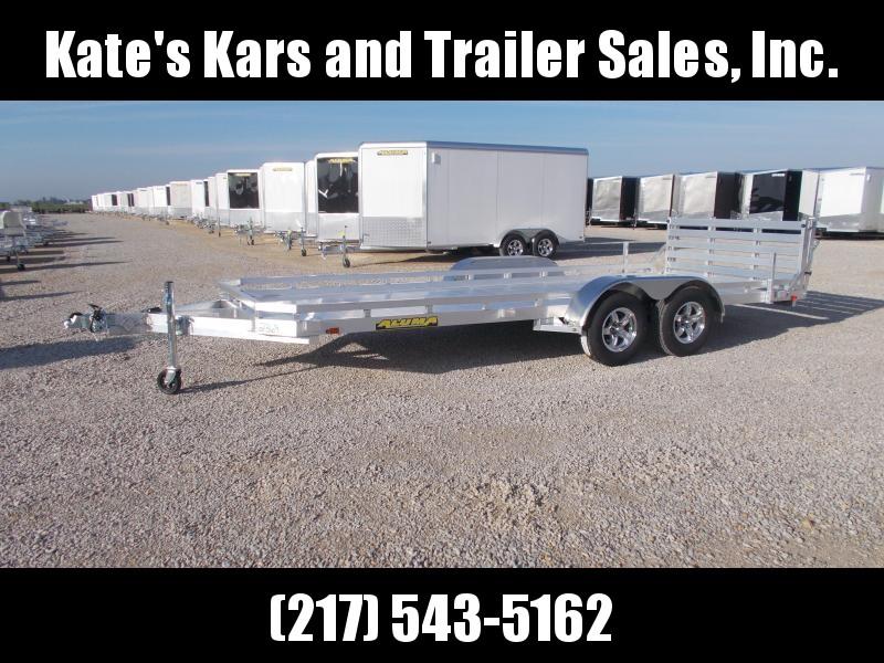 NEW Aluminum 7818BT Utility Trailer Aluma with a Bi fold Tailgate Utility Trailer NEW Aluminum 7818BT Utility Trailer Aluma with a Bi fold Tailgate Utility Trailer