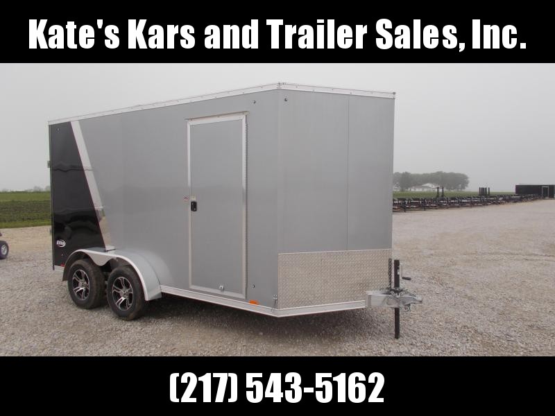12" ADD Height *NEW* Pace 7X14' All Aluminum Two Tone w Screwless Sides Enclosed Cargo Trailer 12" ADD Height *NEW* Pace 7X14' All Aluminum Two Tone w Screwless Sides Enclosed Cargo Trailer