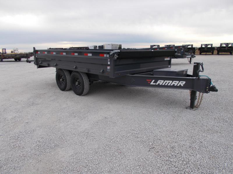 *NEW* Lamar 95x14' deckover fold down side dump Trailer *NEW* Lamar 95x14' deckover fold down side dump Trailer