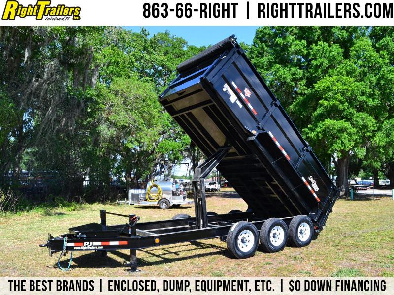 7x16x4 PJ Trailers | Dump Trailer 7x16x4 PJ Trailers | Dump Trailer