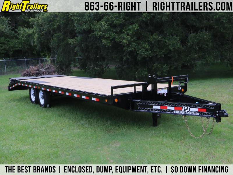 8x26 PJ Trailers | F8 8 X 26 Deckover Equipment Trailer 8x26 PJ Trailers | F8 8 X 26 Deckover Equipment Trailer