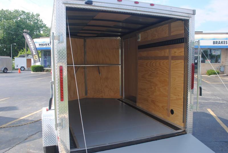 7x10 MTI Trailers Enclosed Trailer Right Trailers New And Used