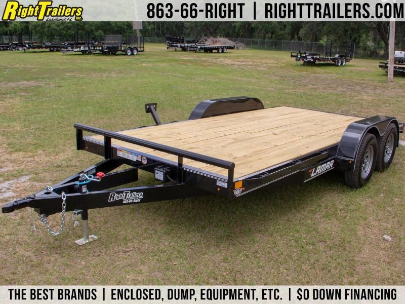 7x16 Lamar Trailers Open Car Hauler Right Trailers New And Used