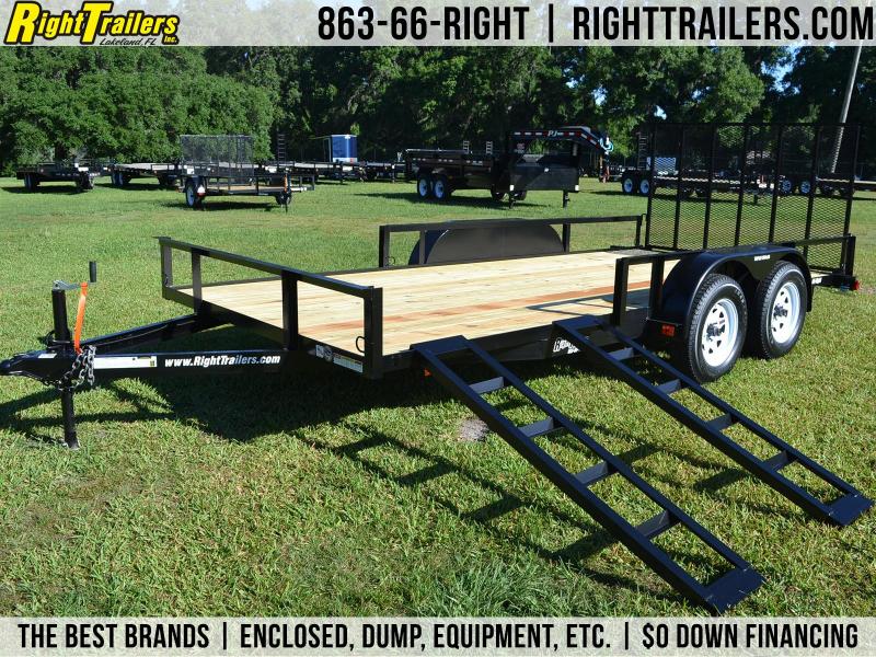 7x16 Red Hot Trailers | ATV Utility Trailer 7x16 Red Hot Trailers | ATV Utility Trailer