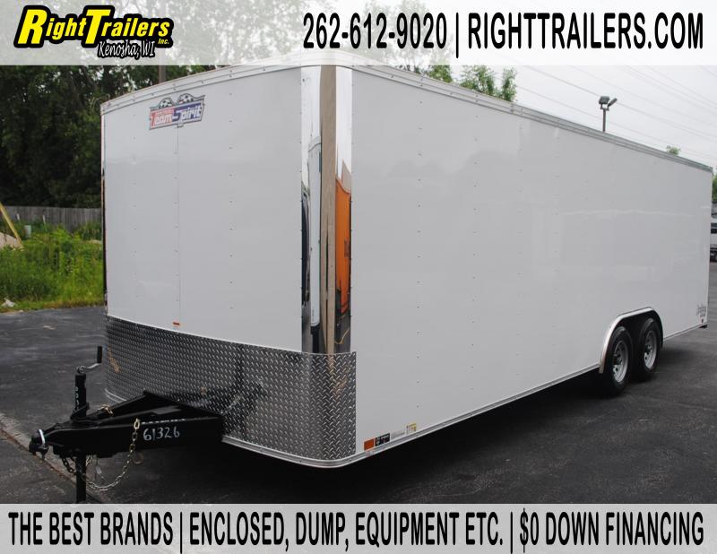 8.5x24 Team Spirit Custom Trailers | Enclosed Trailer 8.5x24 Team Spirit Custom Trailers | Enclosed Trailer