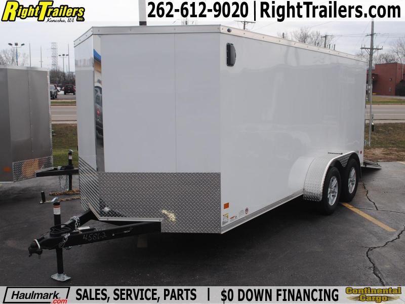 7x16 Wells Cargo Enclosed Trailer Right Trailers New And Used