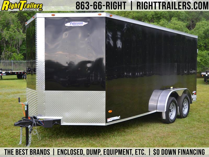 7x16 Freedom Trailers | Enclosed Trailer 7x16 Freedom Trailers | Enclosed Trailer