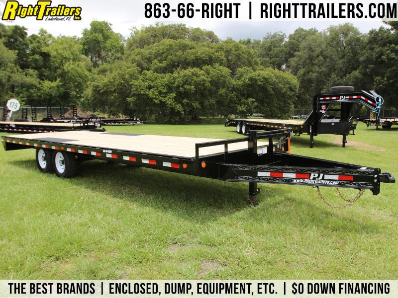 8x24 PJ Trailers | Deckover Equipment Trailer 8x24 PJ Trailers | Deckover Equipment Trailer