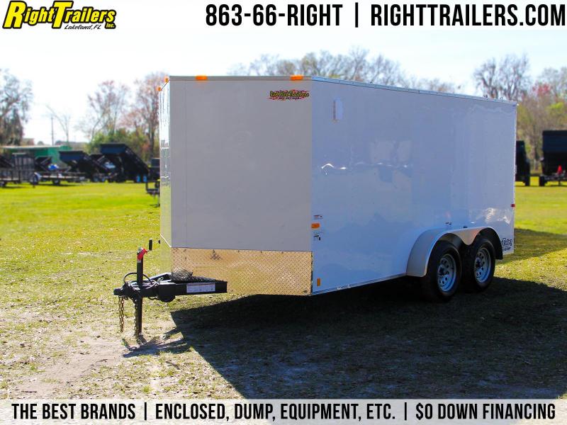 7x14 Red Hot | Enclosed Trailer 7x14 Red Hot | Enclosed Trailer