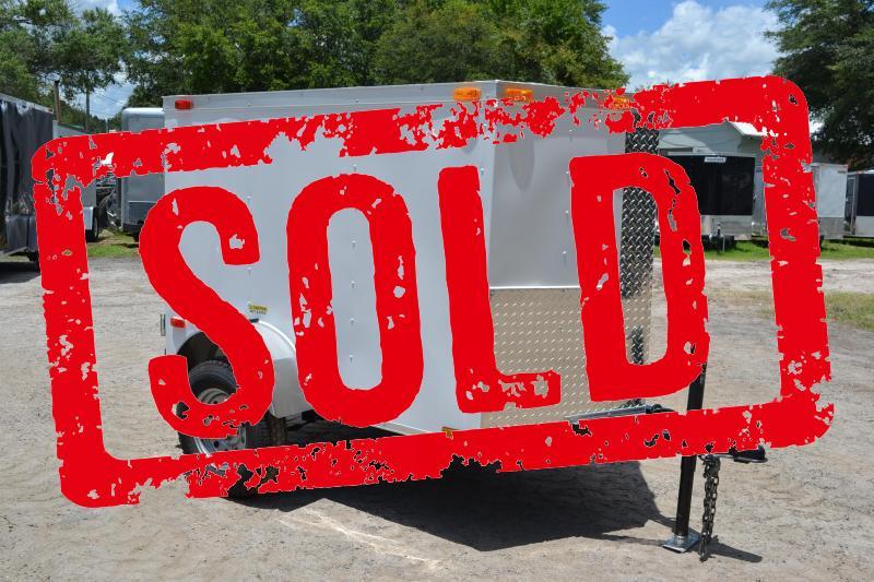 USED: 4x6 Red Hot Trailers | Enclosed Trailer USED: 4x6 Red Hot Trailers | Enclosed Trailer