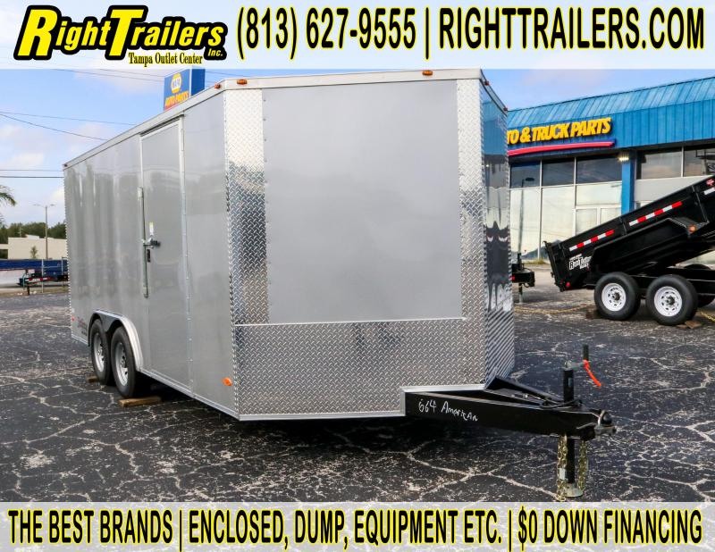 8.5x16 Red Hot Trailers | Enclosed Trailer 8.5x16 Red Hot Trailers | Enclosed Trailer
