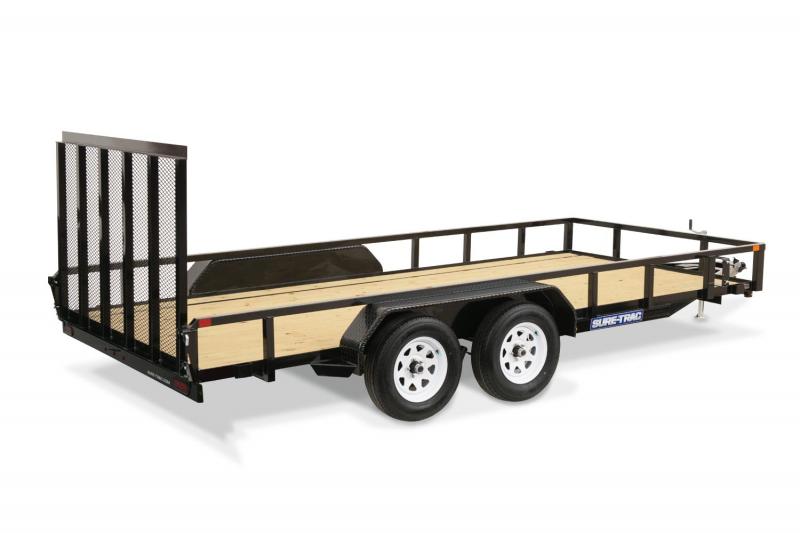 2019 Sure-Trac 7 X 20 TA 10K Tube Top Utility Trailer 2019 Sure-Trac 7 X 20 TA 10K Tube Top Utility Trailer