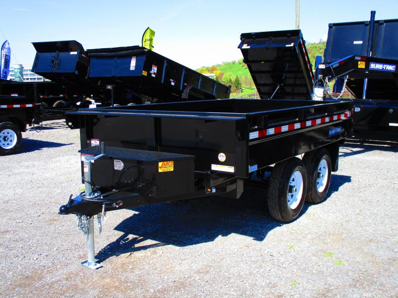 2019 Sure-Trac 72 IN X 10 Deckover Dump 10K Single Ram 2019 Sure-Trac 72 IN X 10 Deckover Dump 10K Single Ram