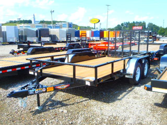 2019 H and H Trailer 76x14 Tandem Axle Rail Side Utility Trailer 2019 H and H Trailer 76x14 Tandem Axle Rail Side Utility Trailer