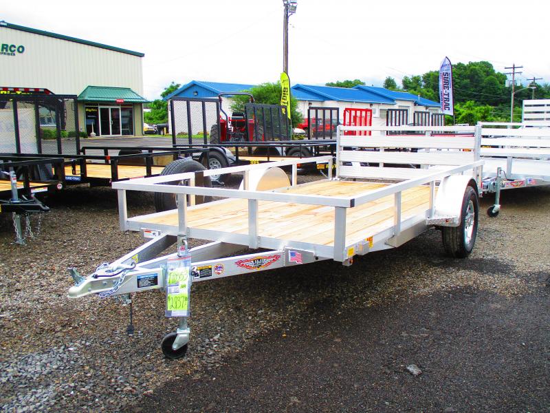 2019 H and H Trailer 76 X 12 Railside Aluminum Utility Trailer 2019 H and H Trailer 76 X 12 Railside Aluminum Utility Trailer