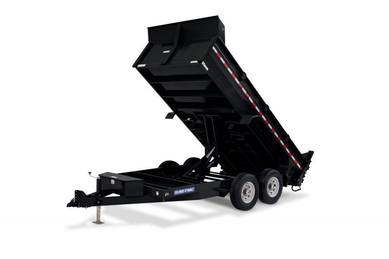 2020 Sure-Trac 82x16 16K HD Low Profile Dump (Scissor Hoist) Dump Trailer 2020 Sure-Trac 82x16 16K HD Low Profile Dump (Scissor Hoist) Dump Trailer