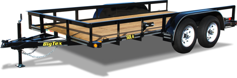 2019 Big Tex Trailers 50LA 77''x16 Tandem Axle Utility Trailer 2019 Big Tex Trailers 50LA 77''x16 Tandem Axle Utility Trailer