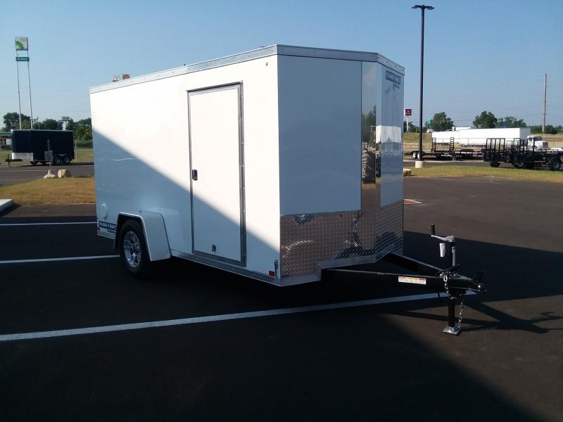 2019 Sure-trac 6'x12' Enclosed White Tor 3k 2019 Sure-trac 6'x12' Enclosed White Tor 3k