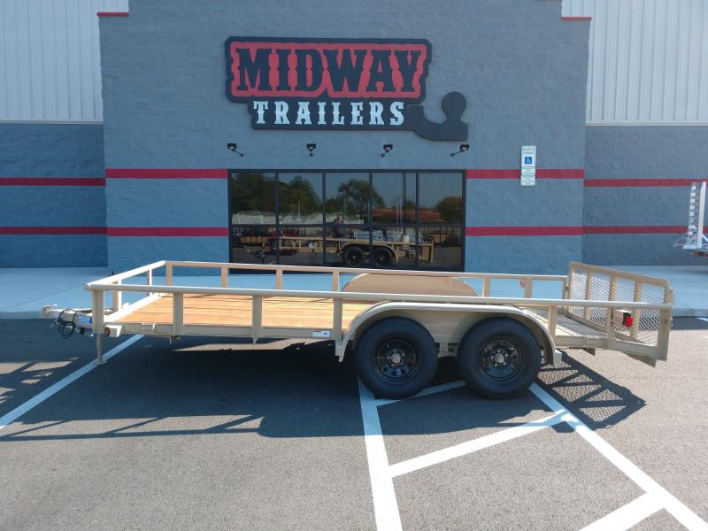 2018 Texas Bragg 77"x16' Utility 2018 Texas Bragg 77"x16' Utility