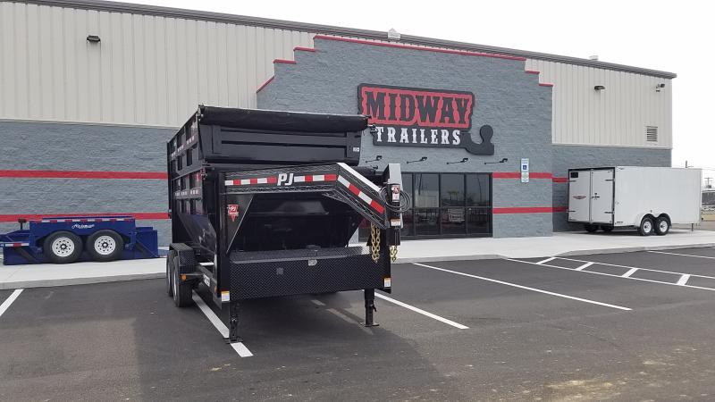 2019 Pj Trailers 7'x 14' Gn Rollster Dump 2019 Pj Trailers 7'x 14' Gn Rollster Dump