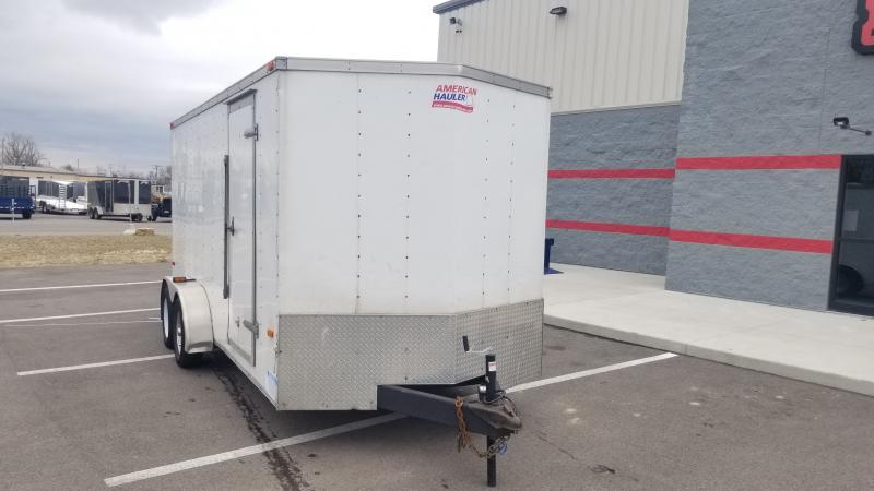 2009 American Hauler 7'x16' 7k White 2009 American Hauler 7'x16' 7k White
