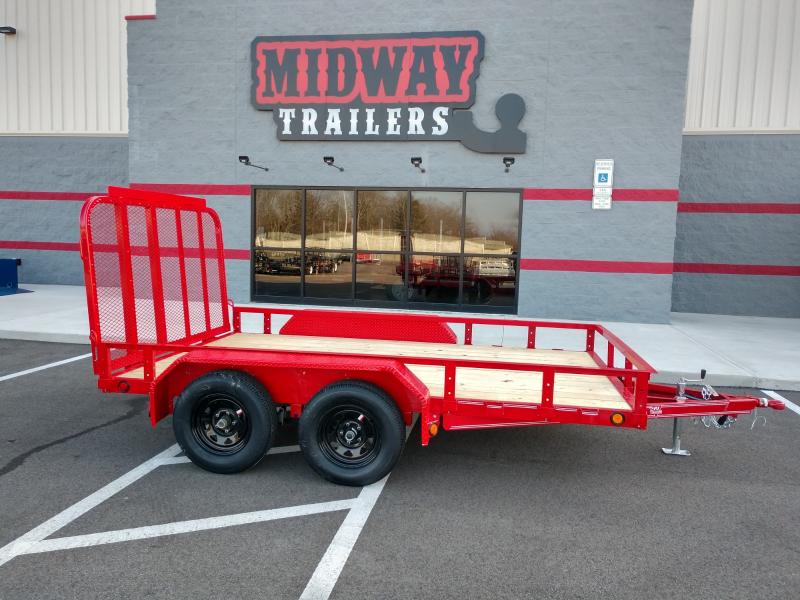 2019 Pj 7'x12' Ready Rail 7k Red 2019 Pj 7'x12' Ready Rail 7k Red
