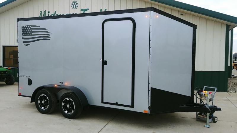 2019 Impact 7x14 Shockwave 7k Silver Black Out Utv 2019 Impact 7x14 Shockwave 7k Silver Black Out Utv