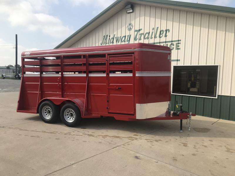 2019 Valley 6x16 Livestock 7k Red 2019 Valley 6x16 Livestock 7k Red