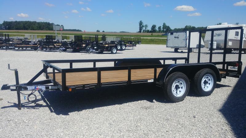 2017 Texas Bragg 77" X16' Angle Utility 2017 Texas Bragg 77" X16' Angle Utility