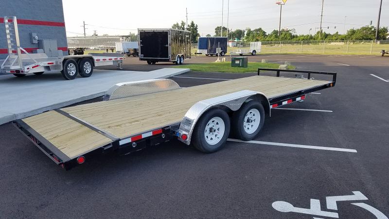 2020 Pj Trailers 7'x20' Wood Deck 7k 2020 Pj Trailers 7'x20' Wood Deck 7k