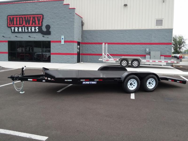 2019 Sure-trac 7'x20' Steel Deck Ch 10k 2019 Sure-trac 7'x20' Steel Deck Ch 10k
