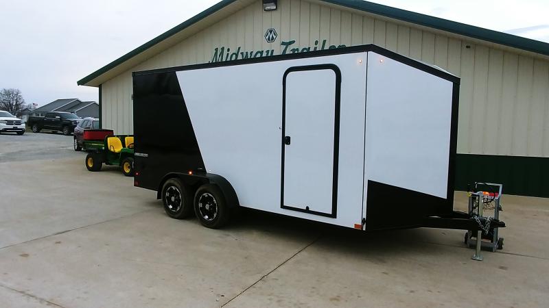 2019 Impact 7x16 Shockwave 7k White/ Black Black Out 2019 Impact 7x16 Shockwave 7k White/ Black Black Out